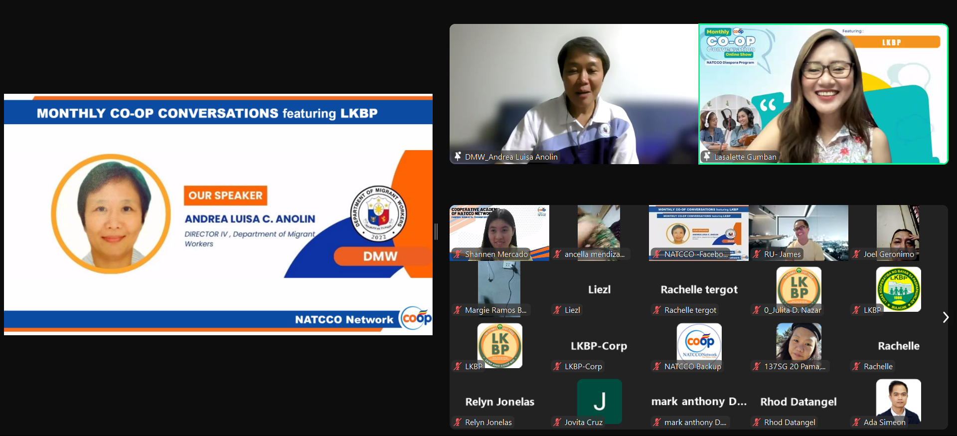 Monthly Co-op Conversations Features Ligas Kooperatiba ng Bayan sa Pagpapaunlad (LKBP)