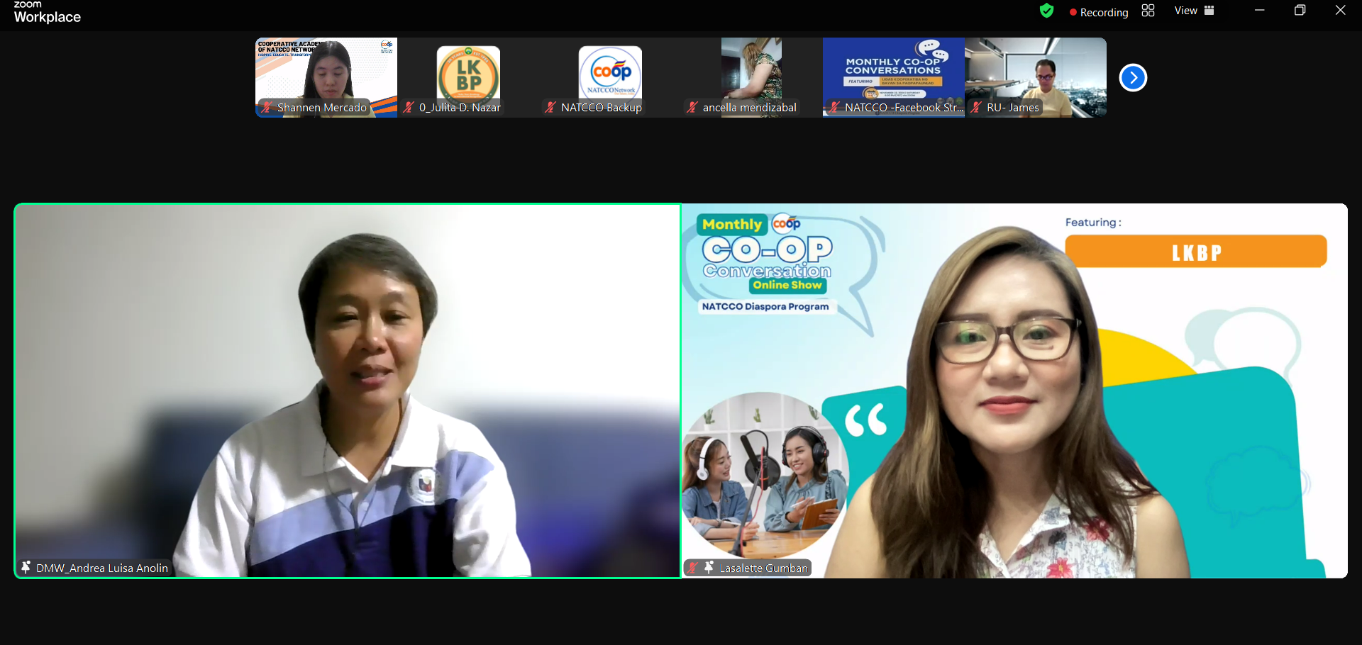 Monthly Co-op Conversations Features Ligas Kooperatiba ng Bayan sa Pagpapaunlad (LKBP)